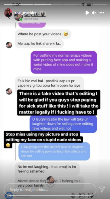 Model & TV Host Mathira Becomes Latest Victim Of 'Leaked Explicit Videos'