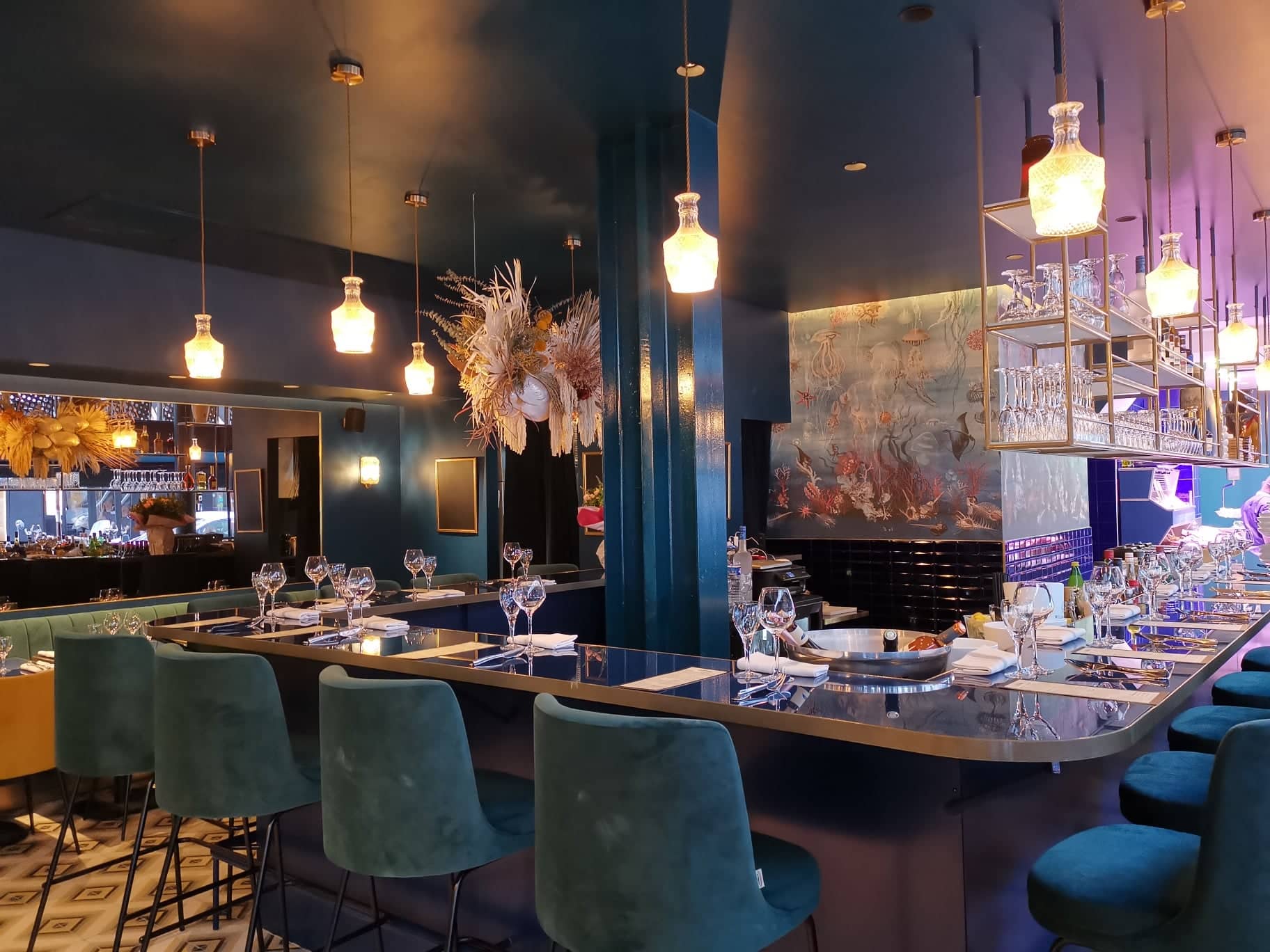 Comptoir des Mers le meilleur restaurant de fruits de mer de Paris