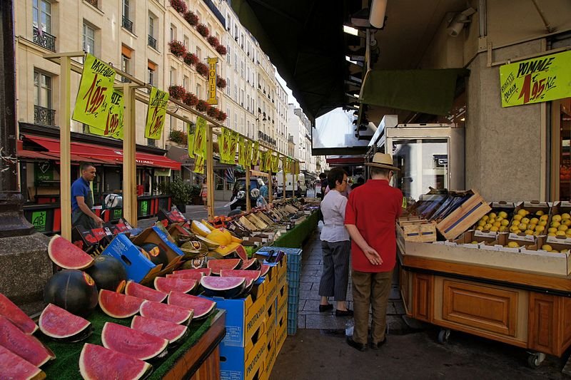 Marché Rue Cler