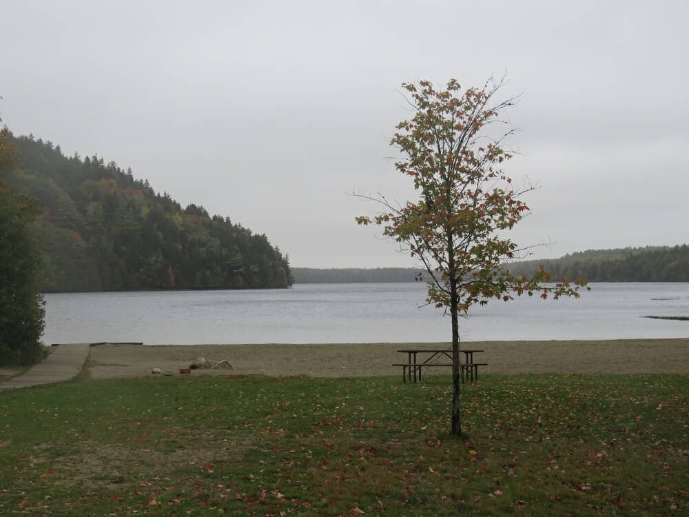 Echo Lake Beach in Acadia National Park Parkcation