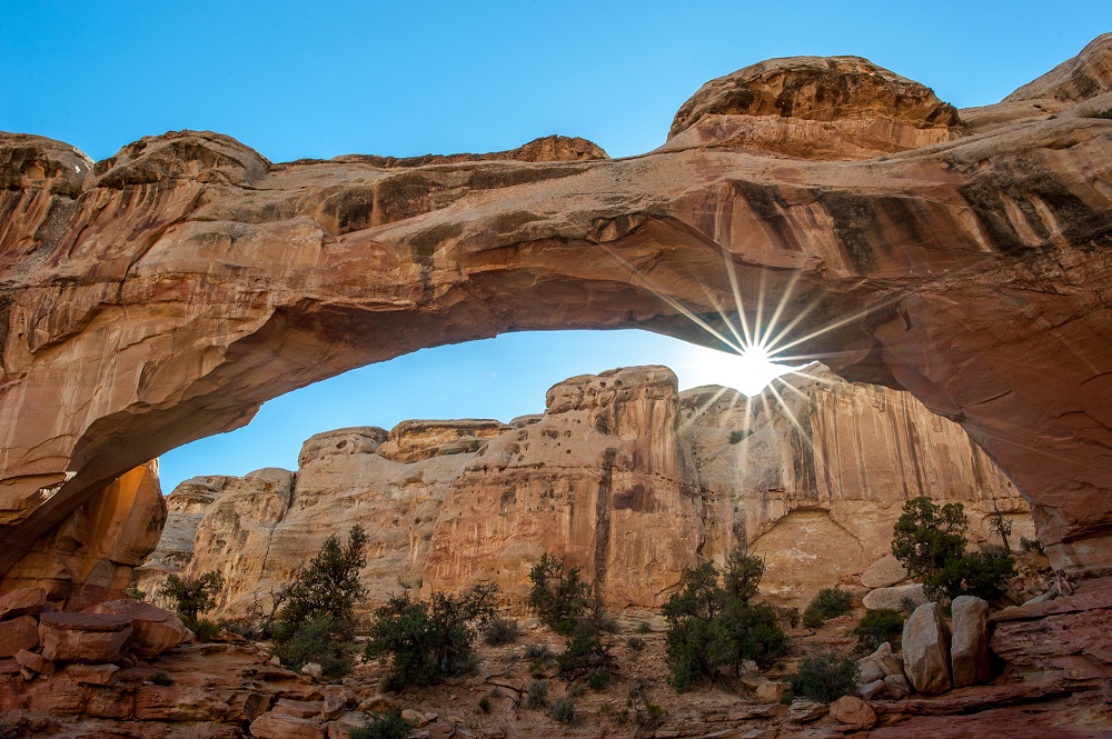 Hickman Bridge in Capitol Reef National Park Parkcation