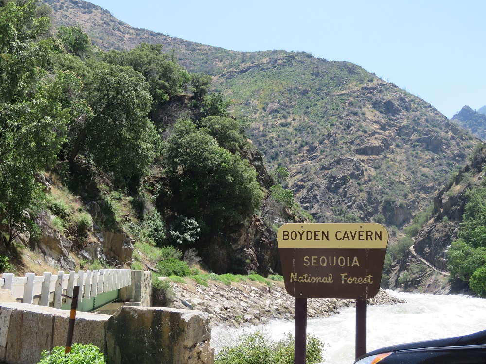 Boyden Cavern in Sequoia National Forest Parkcation