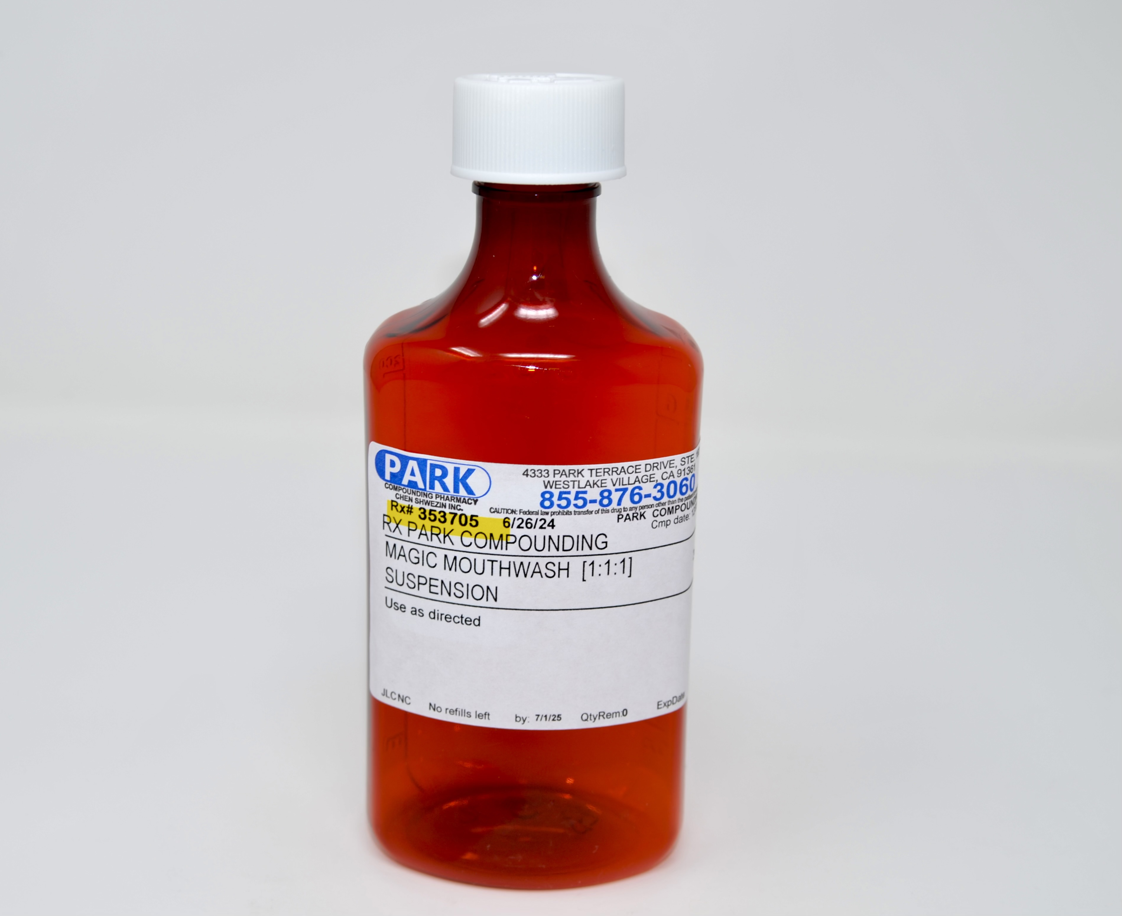 Magic Mouthwash Treatment for Mouth Sores and Sore Throat