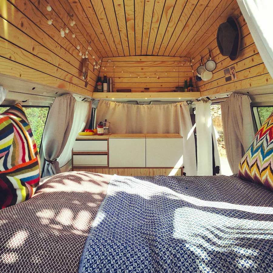 Campervan Interiors We Love Parked In Paradise