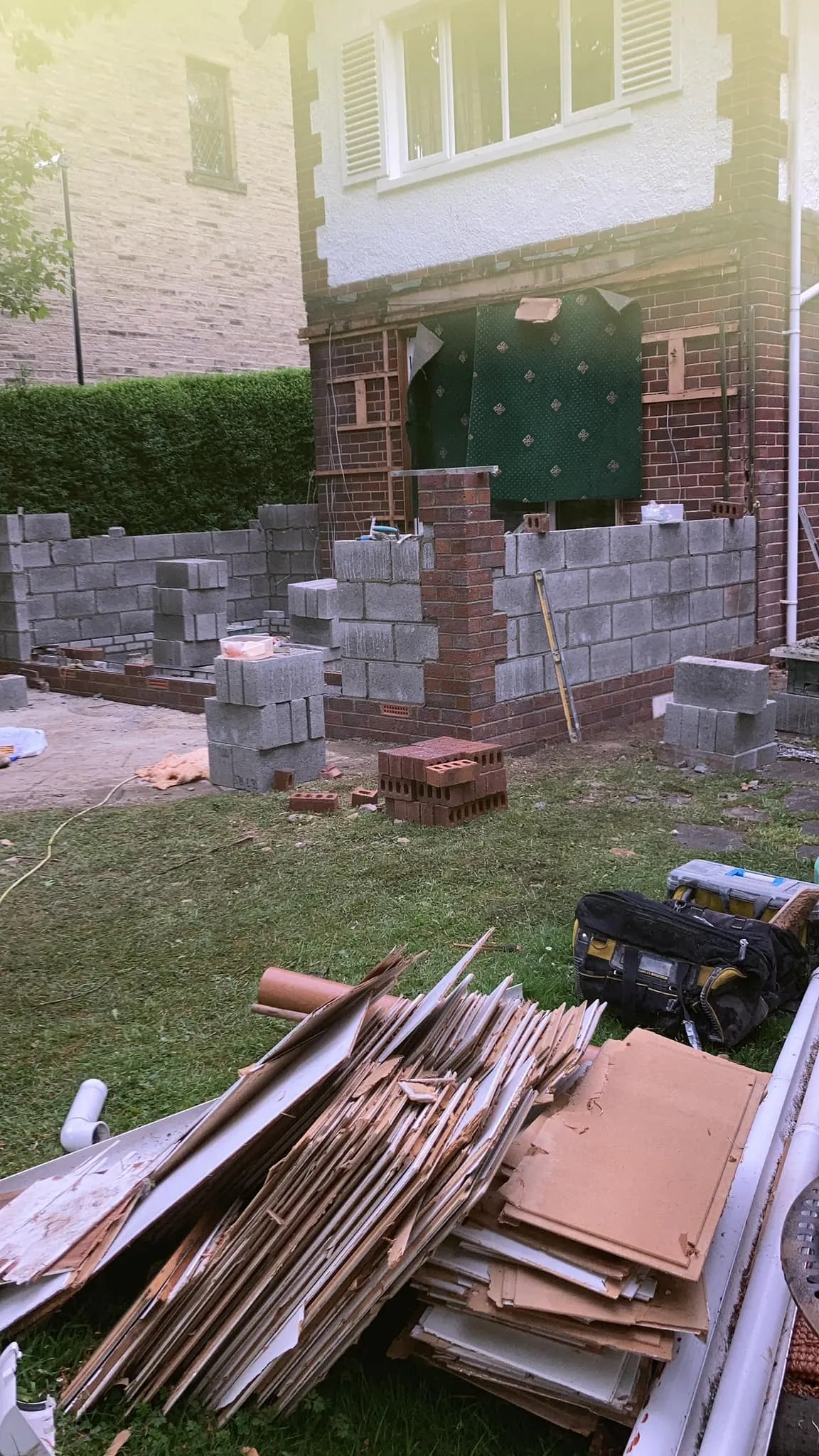 Brick Garages in Roundhay, Property Renovations in Wetherby