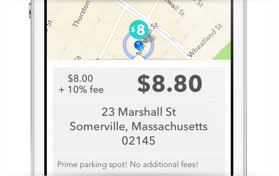 Sell your onstreet parking spot!