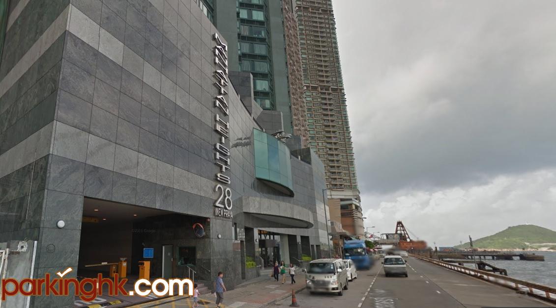 Kennedy Town carpark, New Praya Kennedy Town carpark, Manhattan Heights