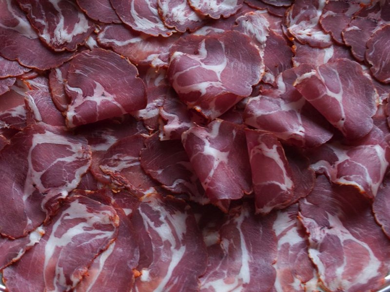 Parco Nazionale della Sila Salumi Capocollo di Calabria DOP DOP Denominazione d'Origine Protetta