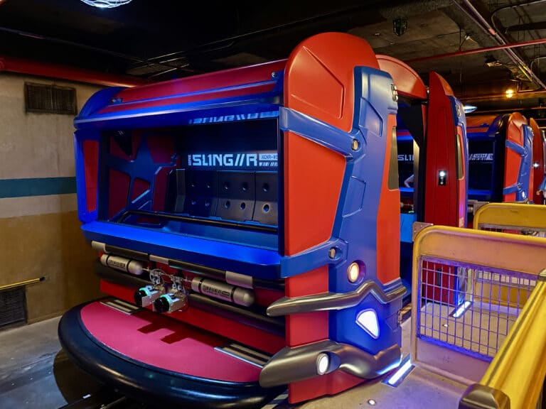 WEB Slingers A SpiderMan Adventure Attraction Review Park Savers