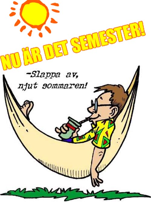Semestern stundar.