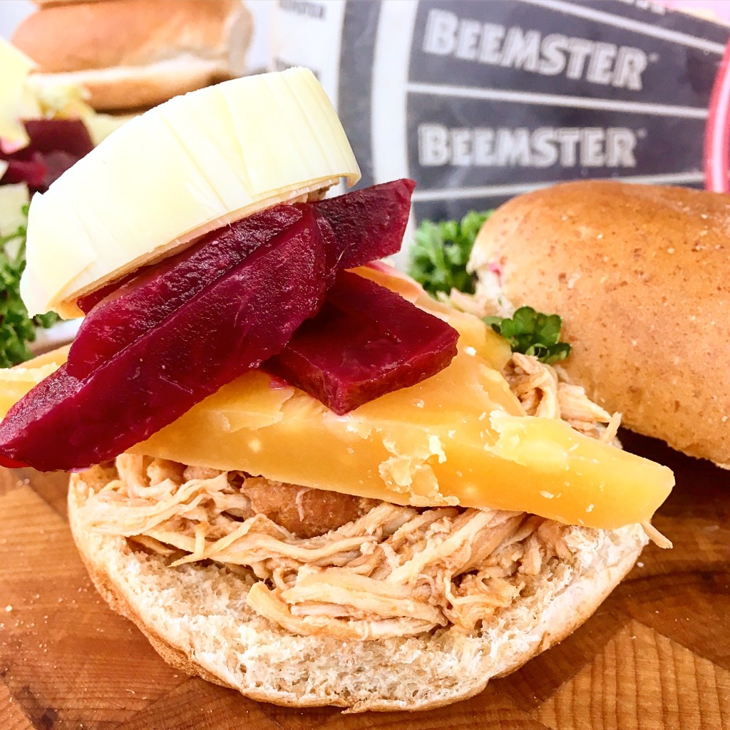 Whiskey Brown Sugar Pulled Chicken Sliders! Parmesan Princess