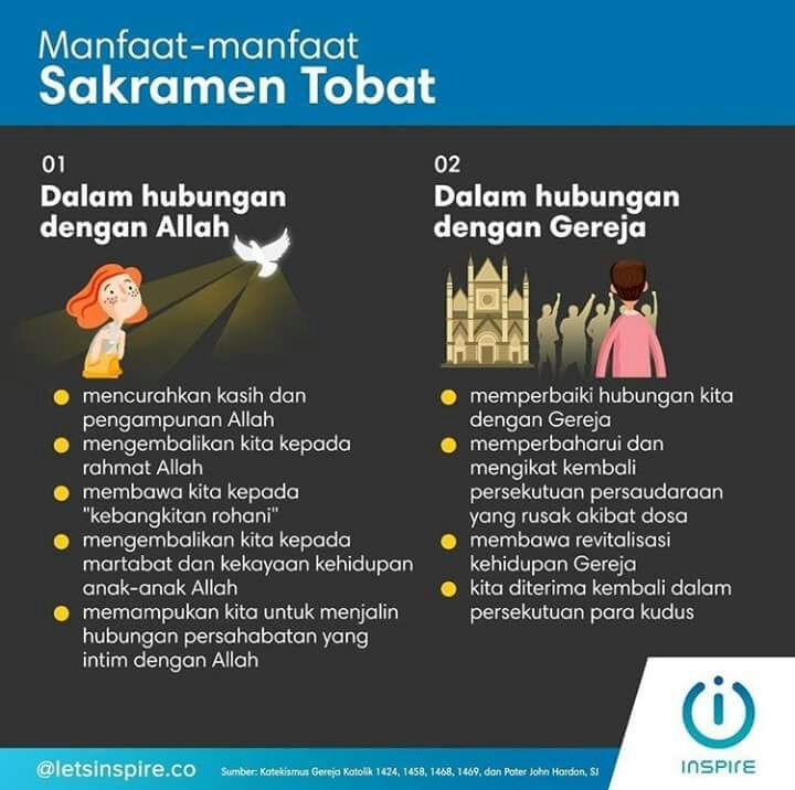 Manfaat-Manfaat Sakramen Tobat - Paroki Pulo Gebang - KAJ