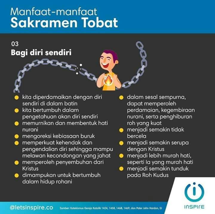 Manfaat-Manfaat Sakramen Tobat - Paroki Pulo Gebang - KAJ