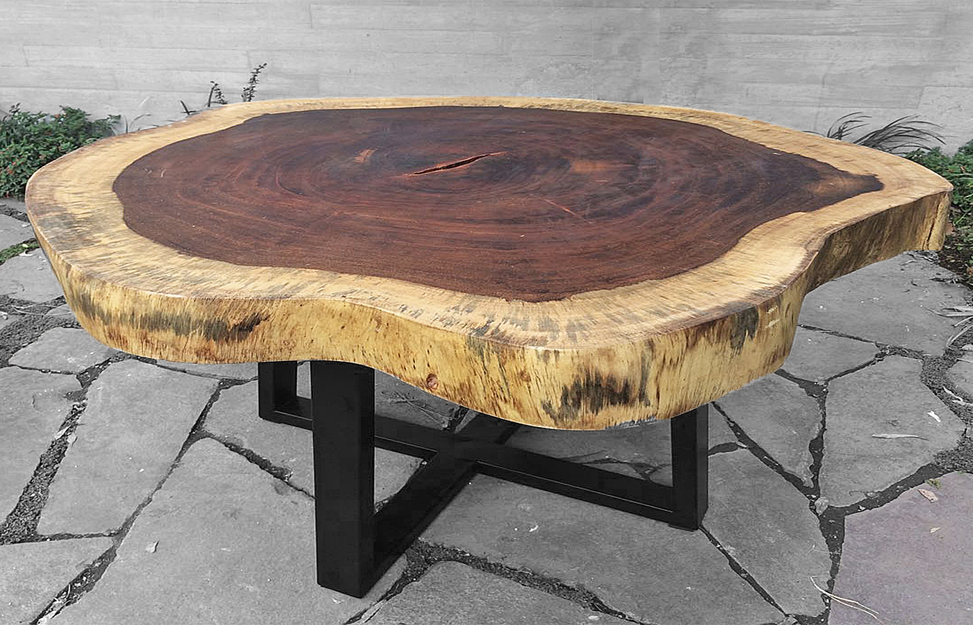 Parota Wood Tables Custom Modern Design Made in Mexico