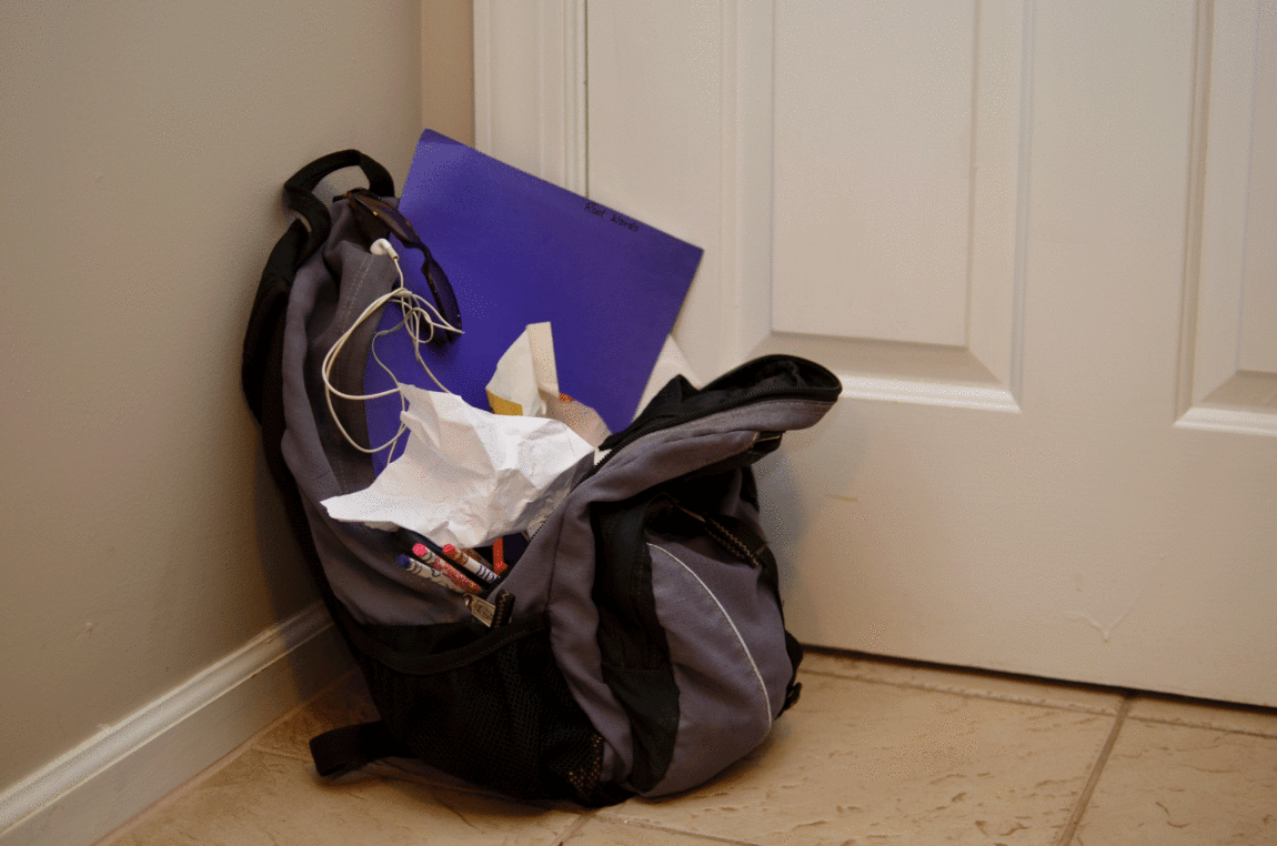 Is this what your kid's backpack looks like? Blog The Learning Zone