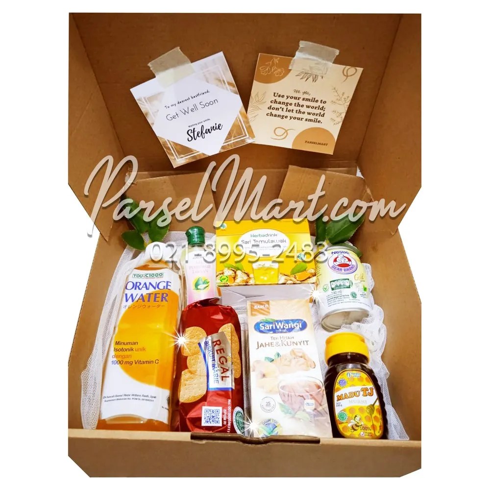 Hampers Covid Stay Well ParselMart Parcel Buah Hampers Bunga