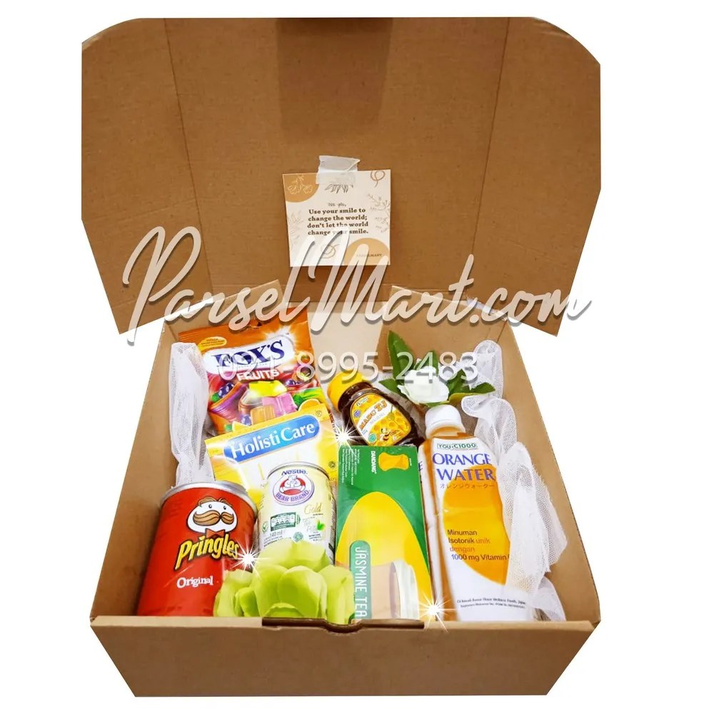 Hampers Covid Stay Fit ParselMart Parcel Buah Hampers Bunga
