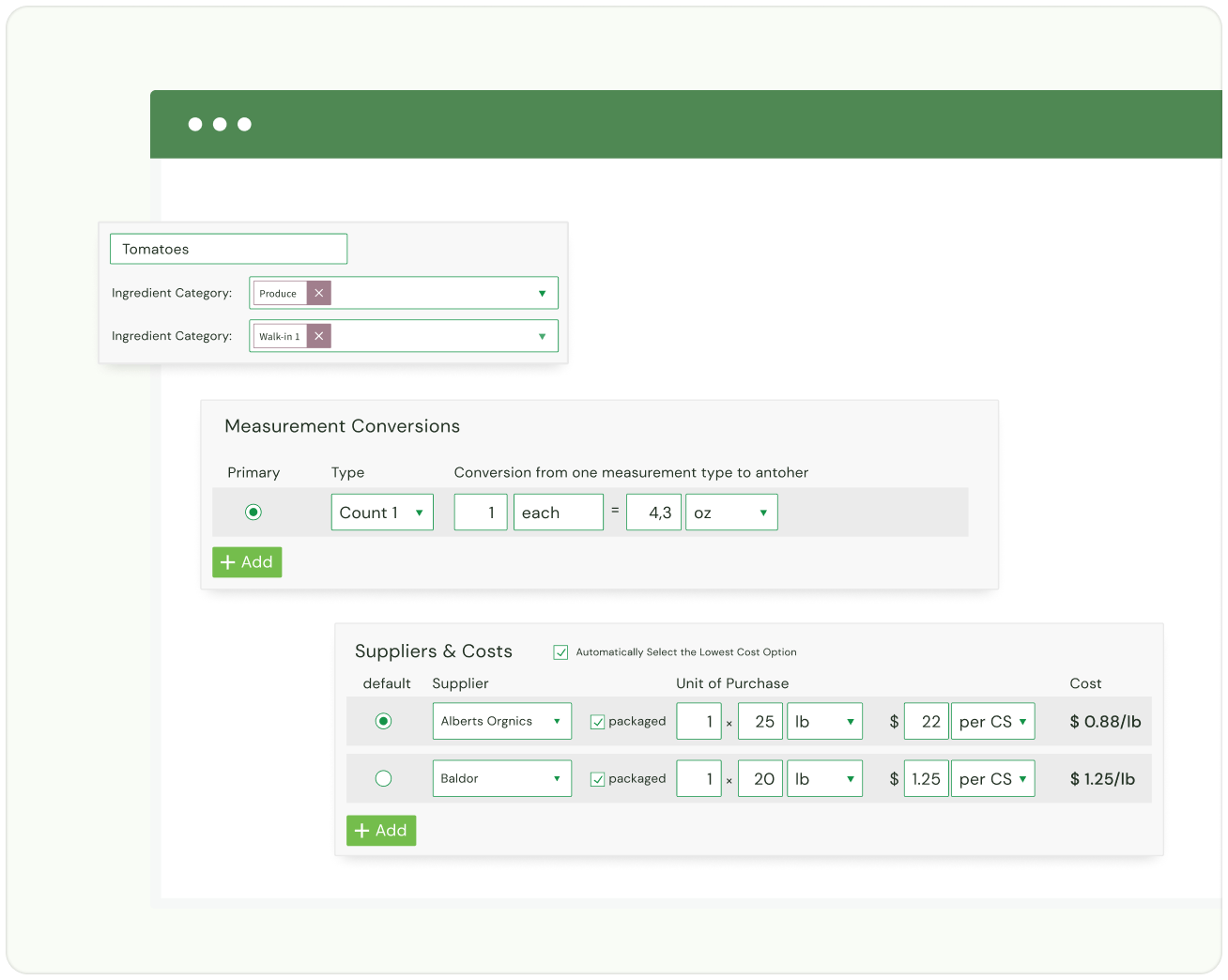 Homepage Parsley Culinary Software for Chefs
