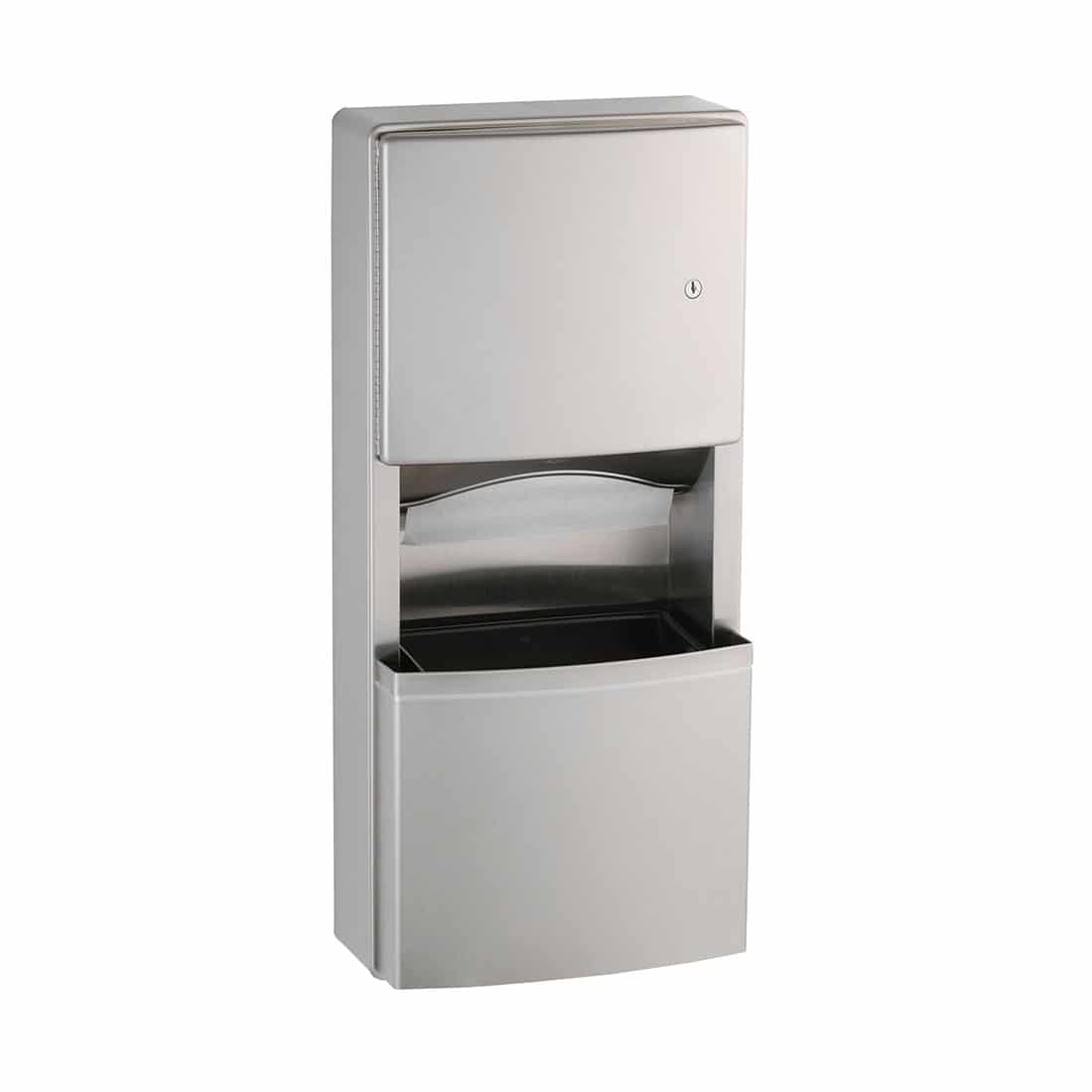 Bobrick Surface Towel and Waste Unit B43699 Partition Plus