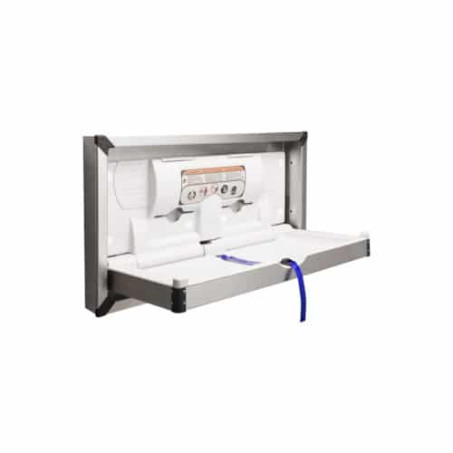 Bradley 962 Baby Changing Station Stainless Steel Recessed