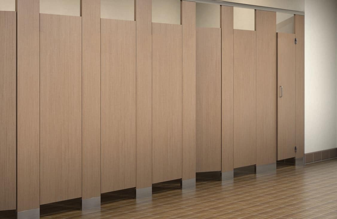 High Pressure Laminate Restroom Partitions Partition Plus