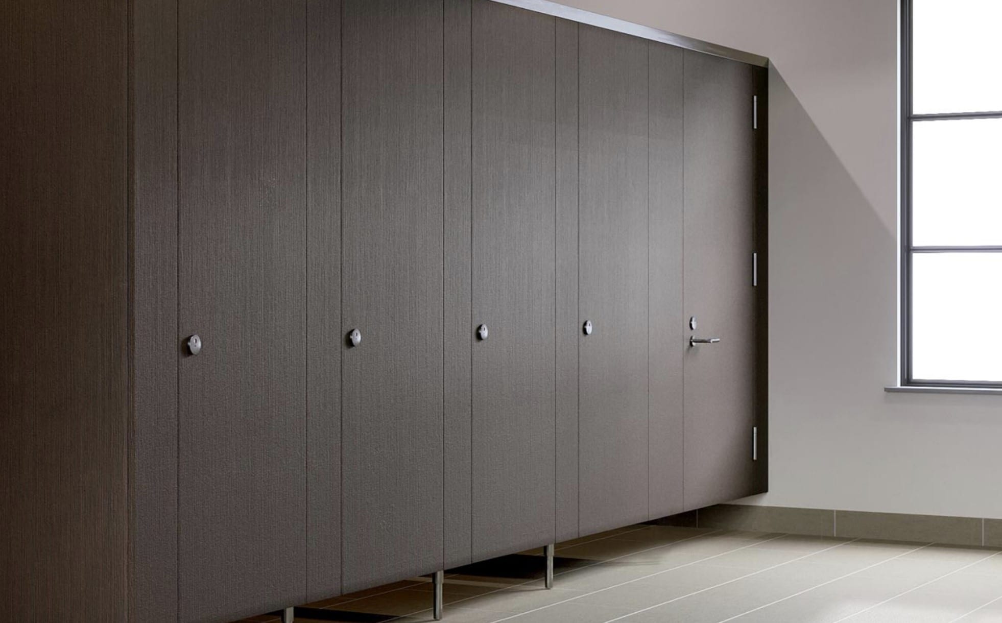 High Pressure Laminate Restroom Partitions Partition Plus