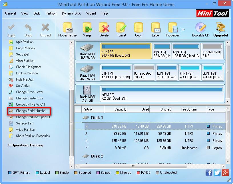 How to Change Partition Serial Number MiniTool Partition Wizard Tutorial