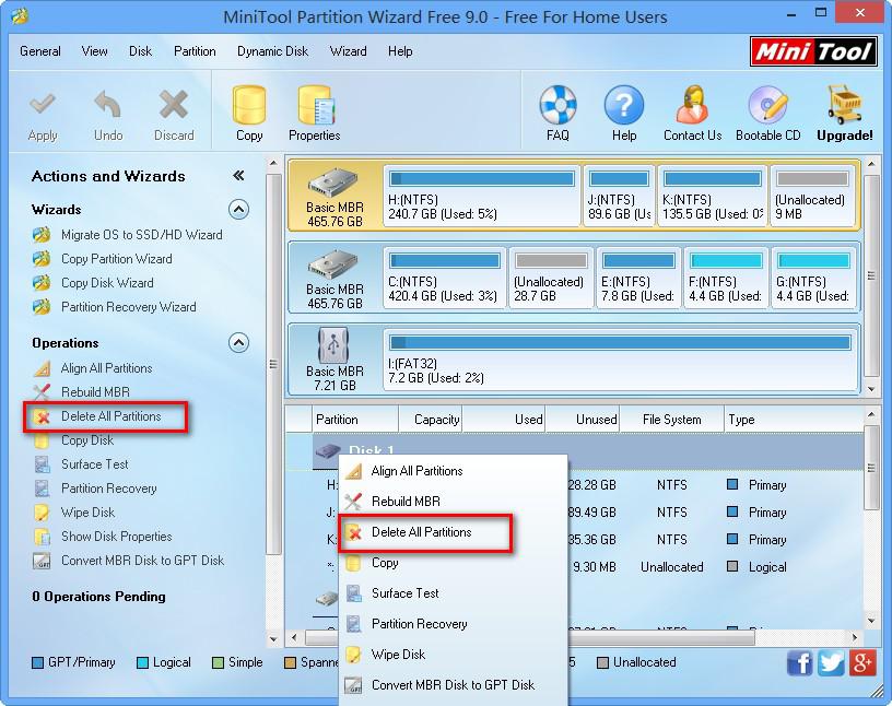 How to Initialize to GPT Disk MiniTool Partition Wizard Tutorial