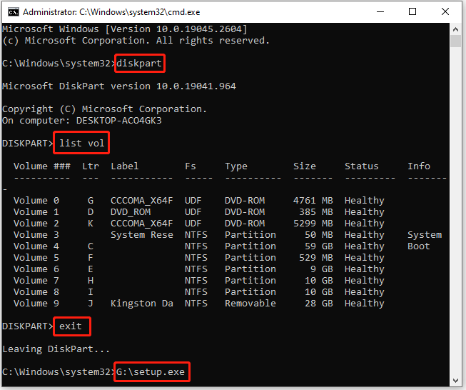 Follow This Guide to Install Windows 10 from Command Prompt
