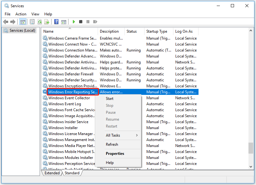 Solved Windows Error Reporting High CPU/Disk Usage