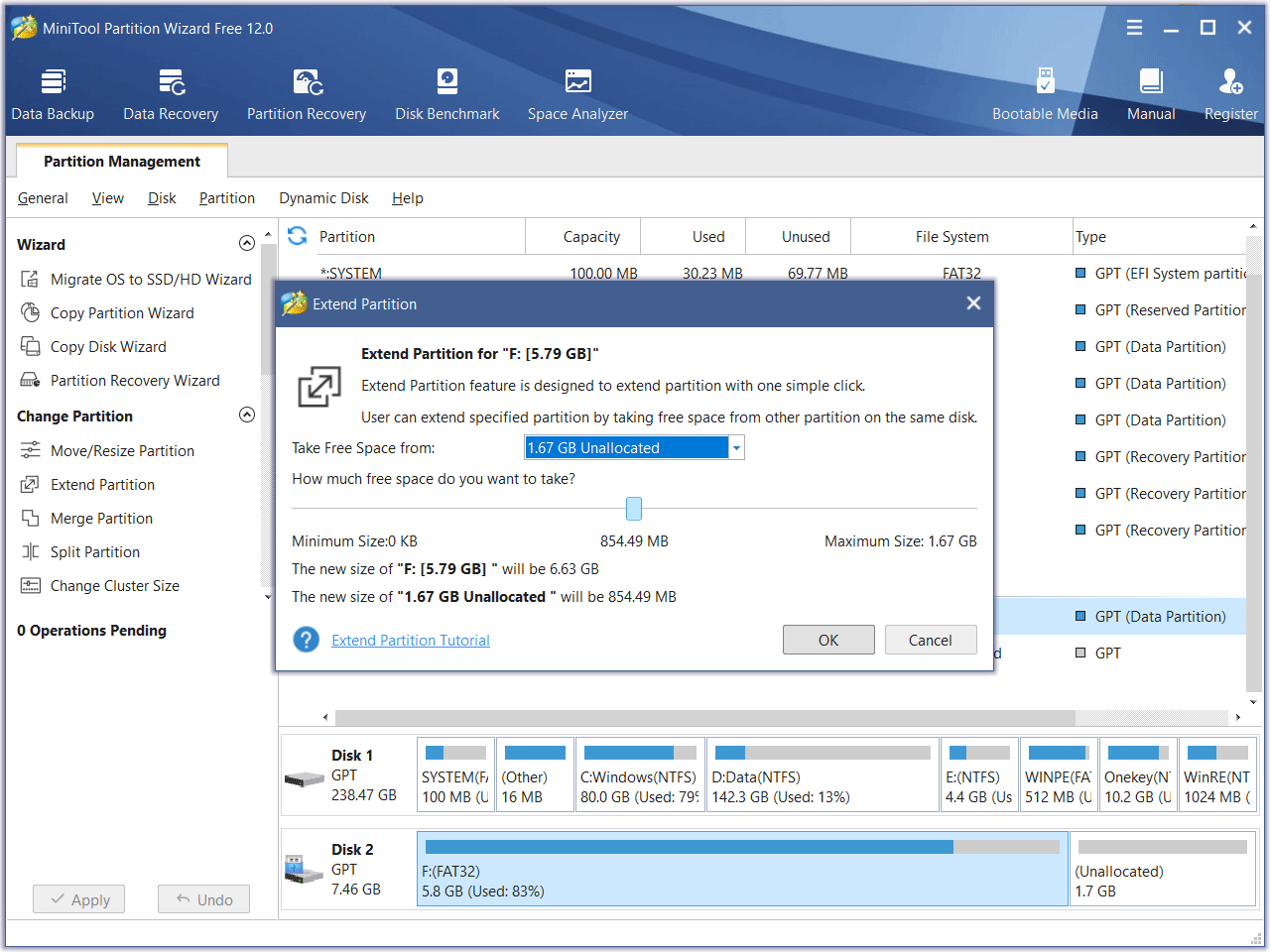 Can't Extend USB Drive to Unallocated Space? Fix It Now! MiniTool