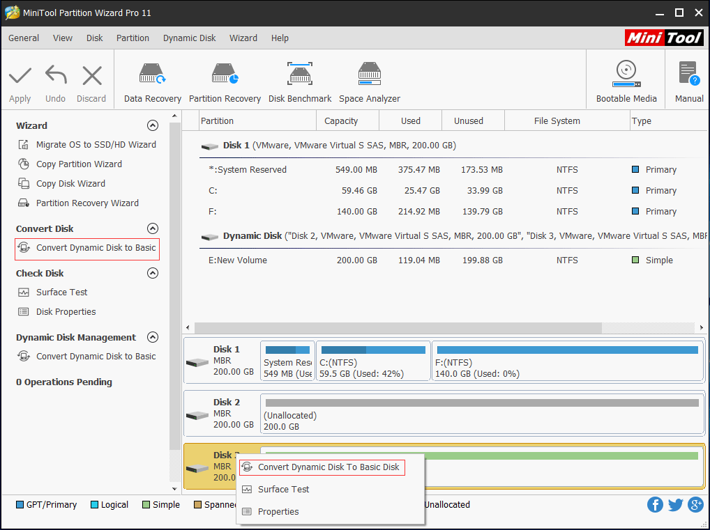 Powerful Dynamic Disk Partition Manager MiniTool Partition Wizard