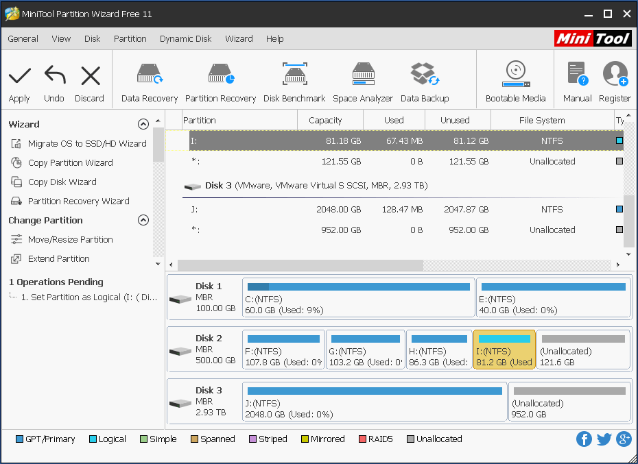 Create New Partition Grayed out Windows XP? Here Are Solutions