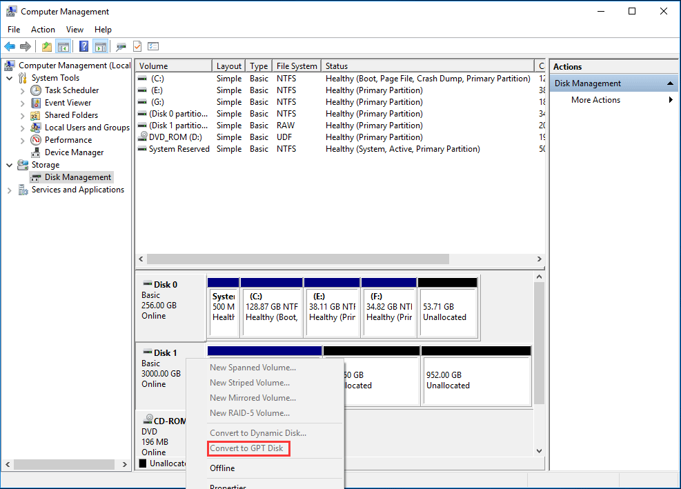 How to Merge Unallocated Space in Windows 10 for a Large Drive