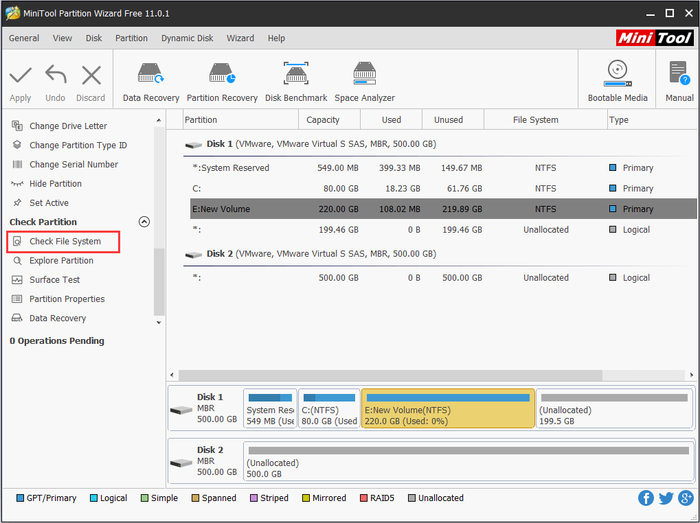 Quickly Fix The Disk Structure Is Corrupted and Unreadable MiniTool