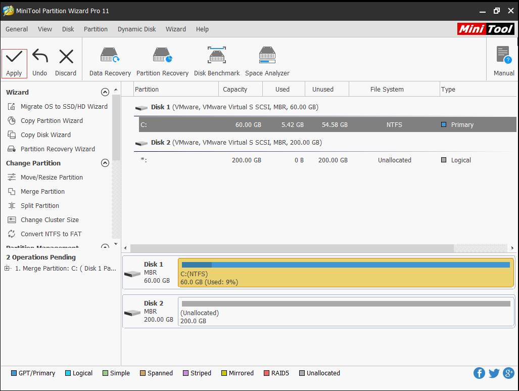 How to Merge Partitions in Windows XP without Data Loss? MiniTool
