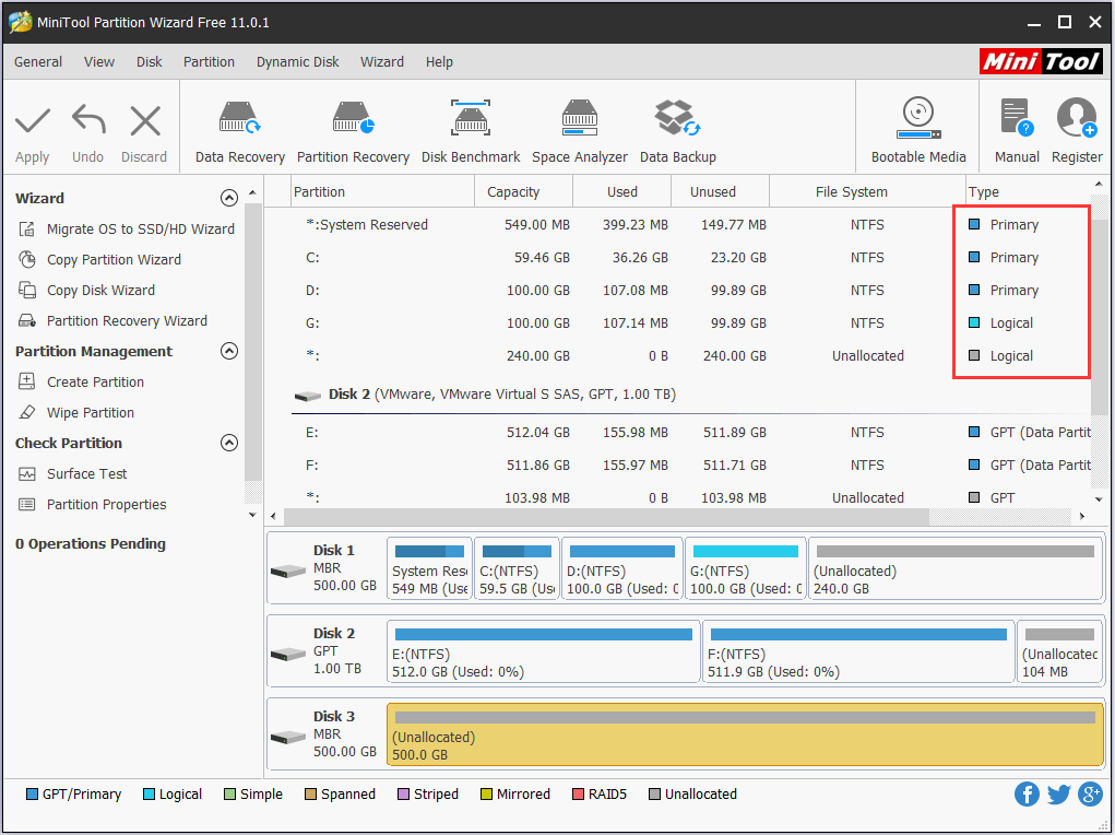 Primary Partition VS. Logical Drive Their Exact Features MiniTool