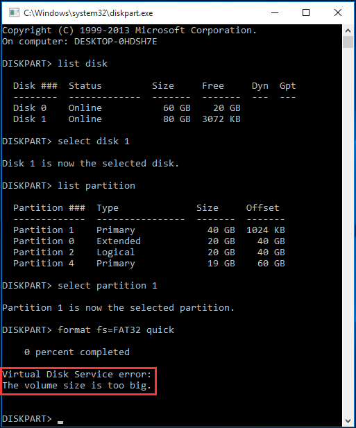 The Best Ways to Fix Diskpart Virtual Disk Service Errors MiniTool