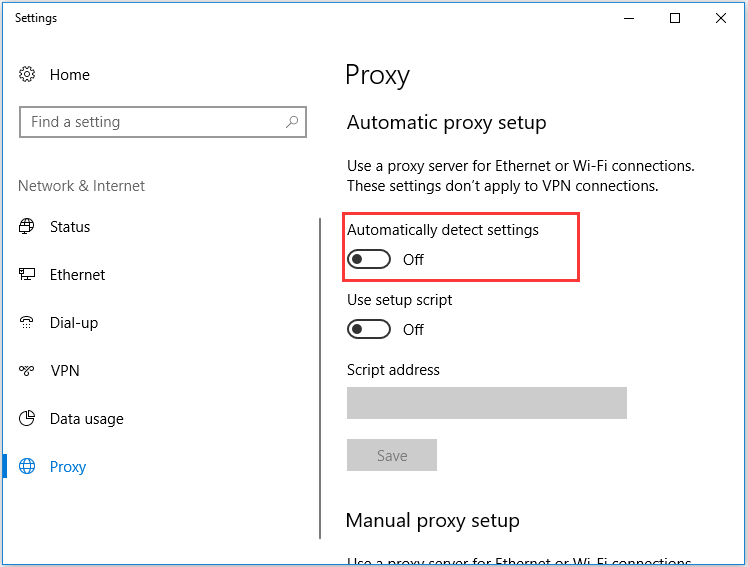 Fix “Windows Could Not Automatically Detect This Network’s Proxy
