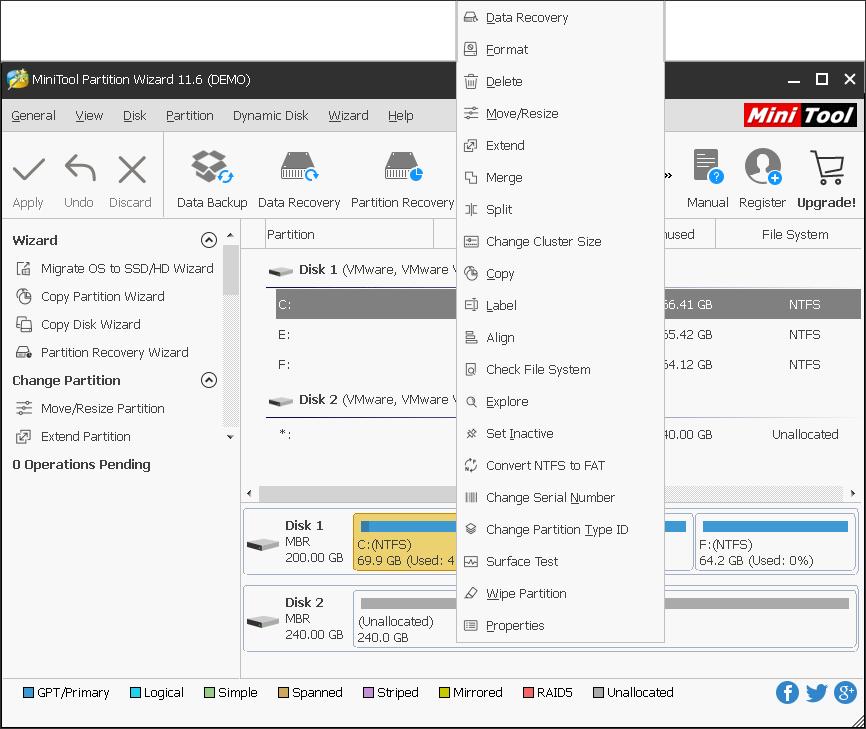 Best Partition Magic for Windows Server 2003 32/64 Bits MiniTool