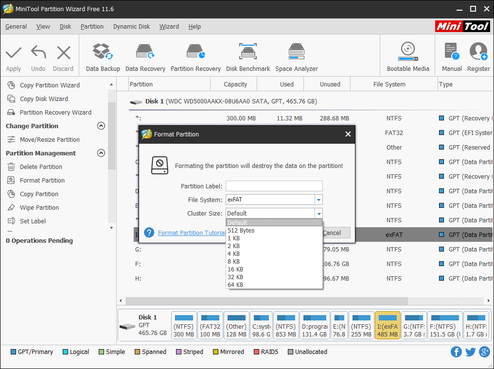 What Is the Best Allocation Unit Size for exFAT & How to Reset It