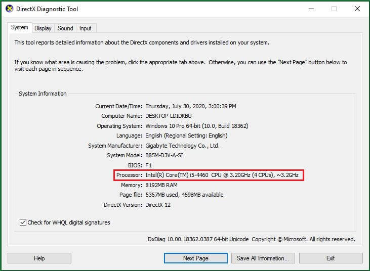 13 Ways for How to Find What Is My Processor Windows 10/11 MiniTool