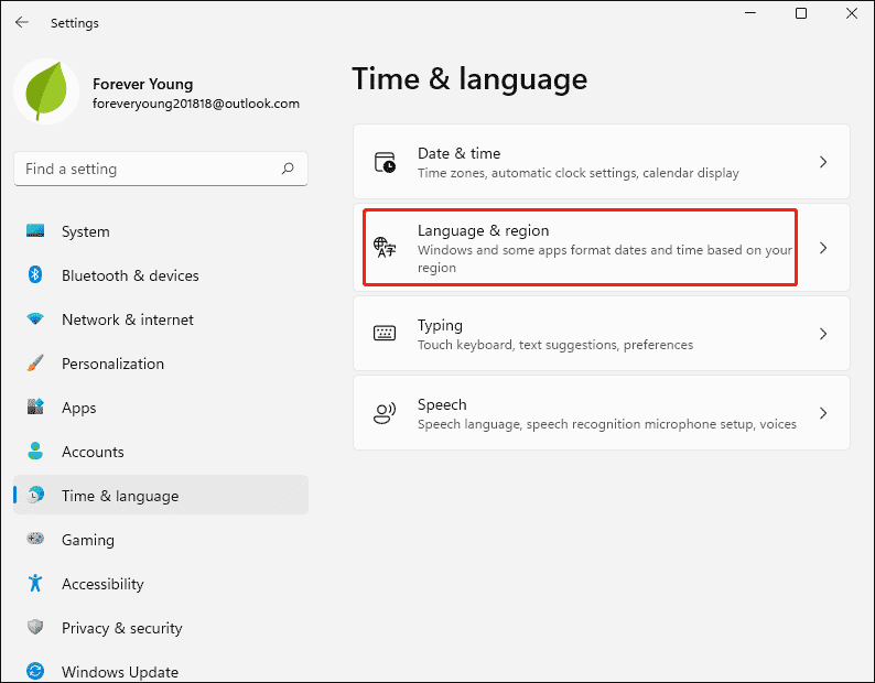 How to Change Keyboard Language on Windows 11? MiniTool Partition Wizard