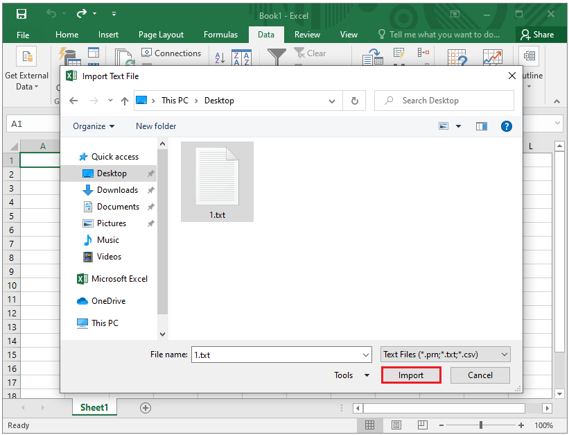 How to Convert Notepad Data to Excel MiniTool Partition Wizard