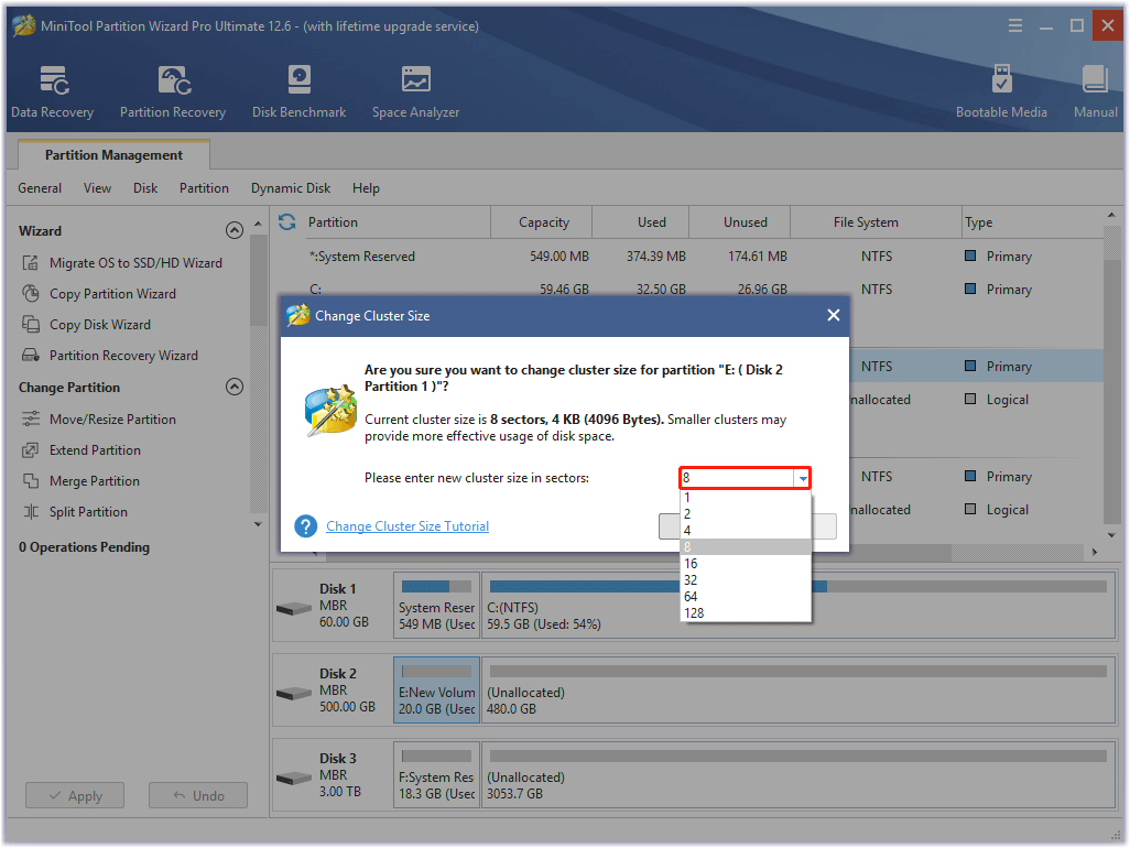 NTFS Cluster Size Everything You Should Know MiniTool Partition Wizard
