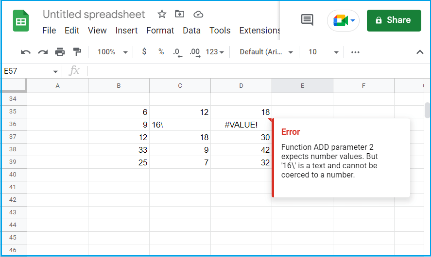 How to Fix the Formula Parse Error in Google Sheets? MiniTool