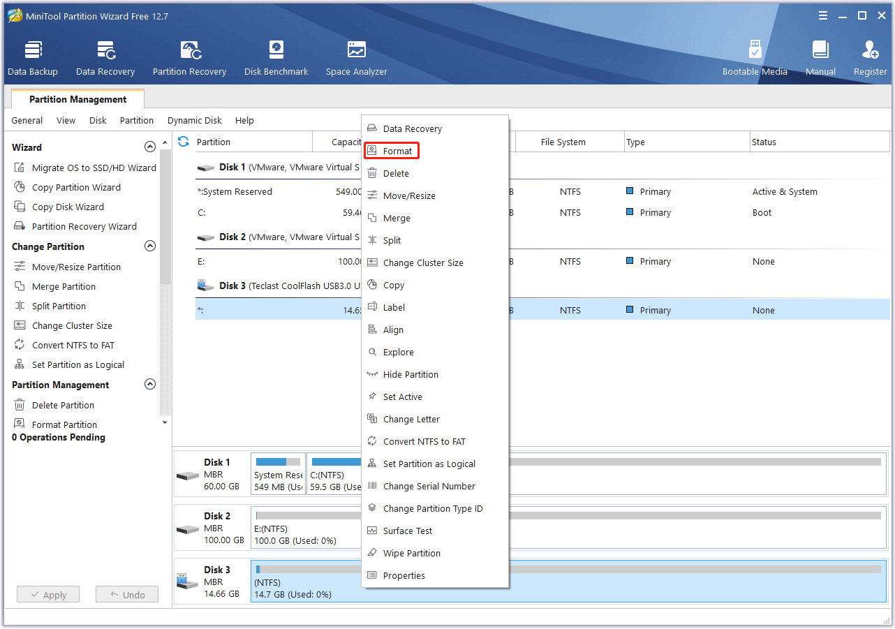 [Solved] Can’t Format USB Drive Because the Volume Is Offline