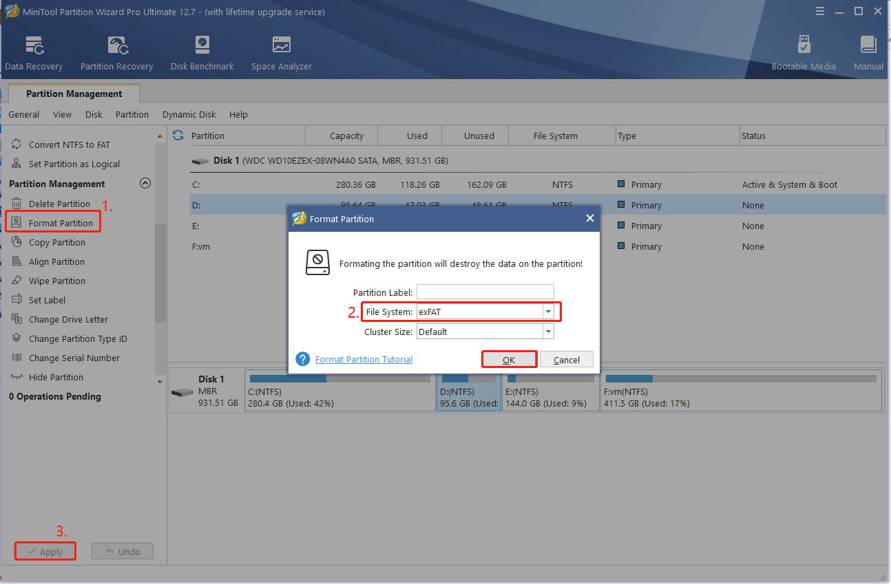 How to Format Disk to exFAT in Command Prompt? [Ultimate Guide