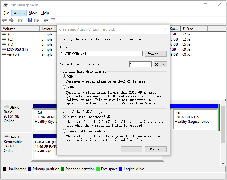 How to Recover/Repair Corrupt and Unreadable VHD Files MiniTool
