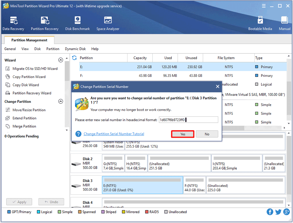 How to Change Partition Serial Number MiniTool Tutorial MiniTool